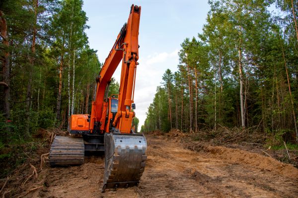 Cost of Backhoe Land Clearing in Eagle River